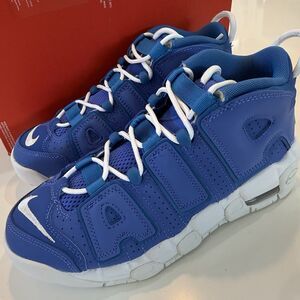 Size 5.5Y (7 Women) - Nike Air More Uptempo GS Low Medium Blue | DM1023-400